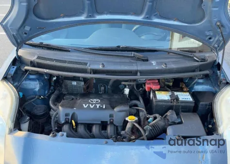 2007 Toyota Yaris z USA, uszkodzony, nr VIN JTDJT923475077619